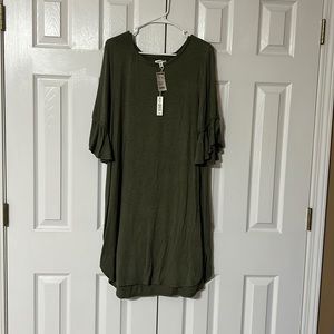 Army green size XL DRESS. NEW WITH TAGS